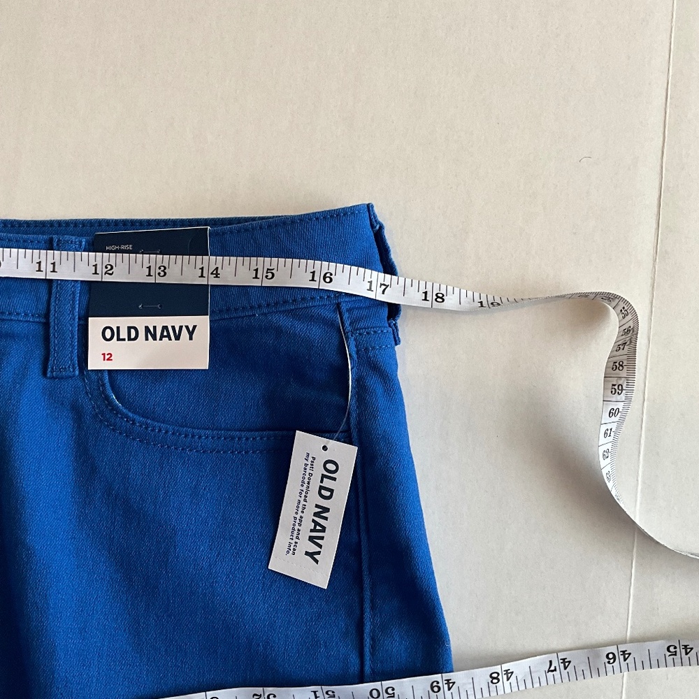 Old Navy Blue Shorts size 12 - Picture 6 of 6